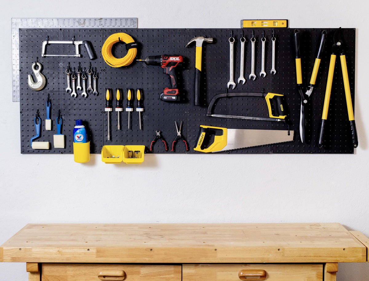 WallPeg pegboard panel with matte finish for a modern, professional look