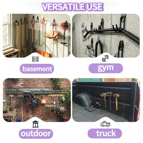 Wallseffic hardware included for secure installation on various walls