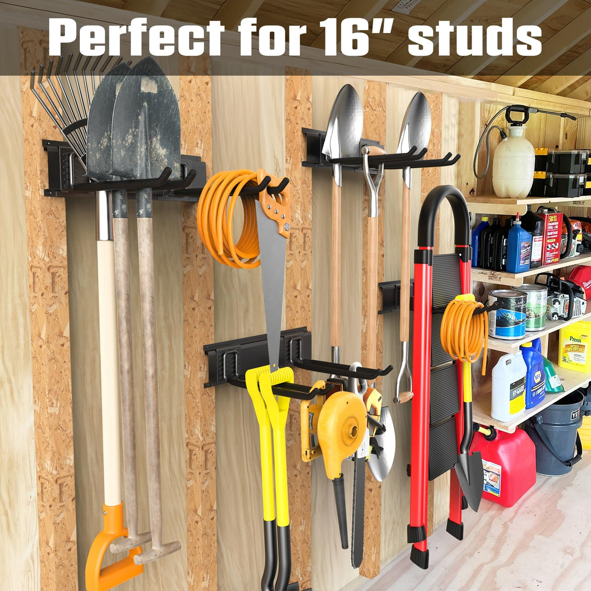 WALMANN four-track system lets you customize tool layout for any garage