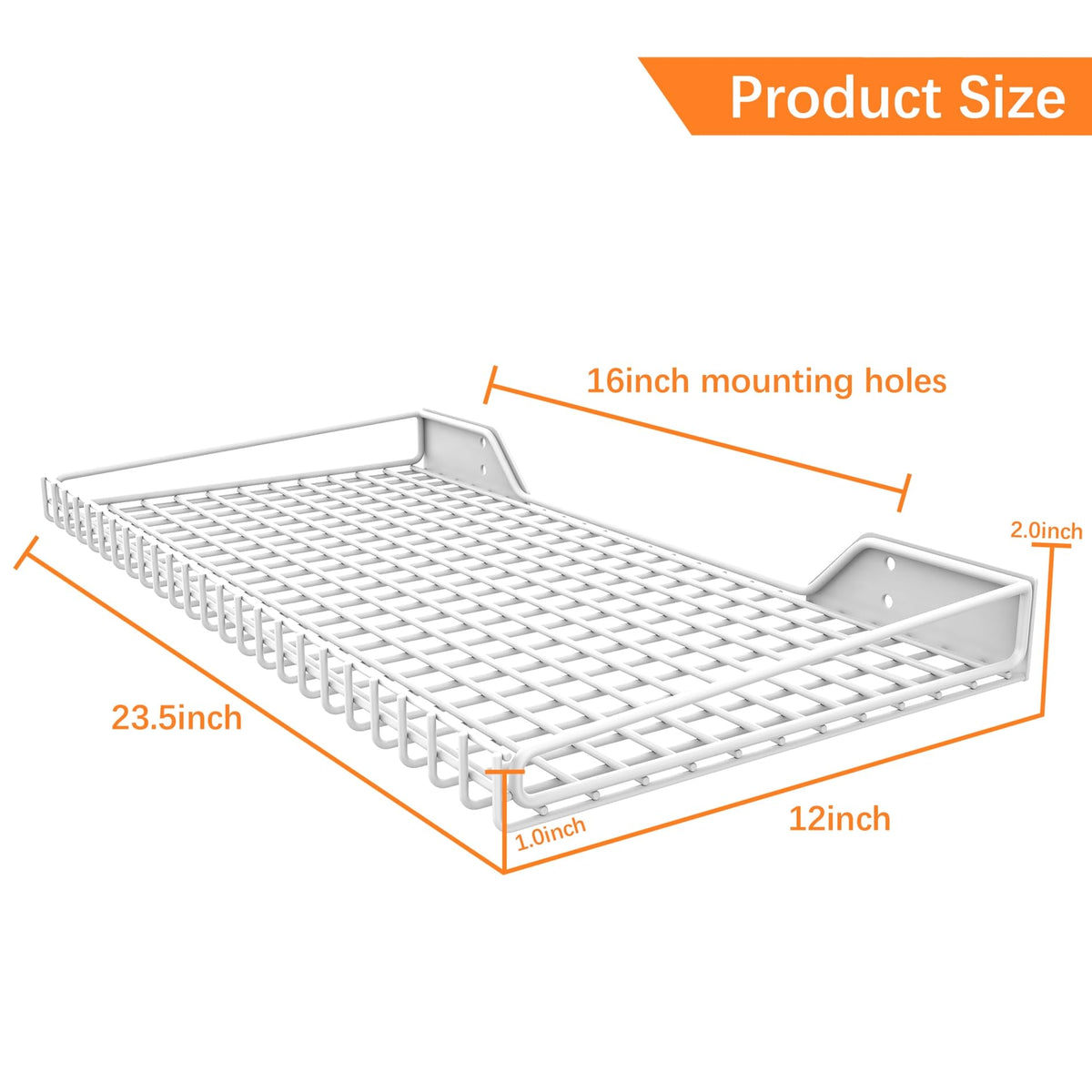 Walmann shelf capacity up to 65 lbs per shelf for heavy items