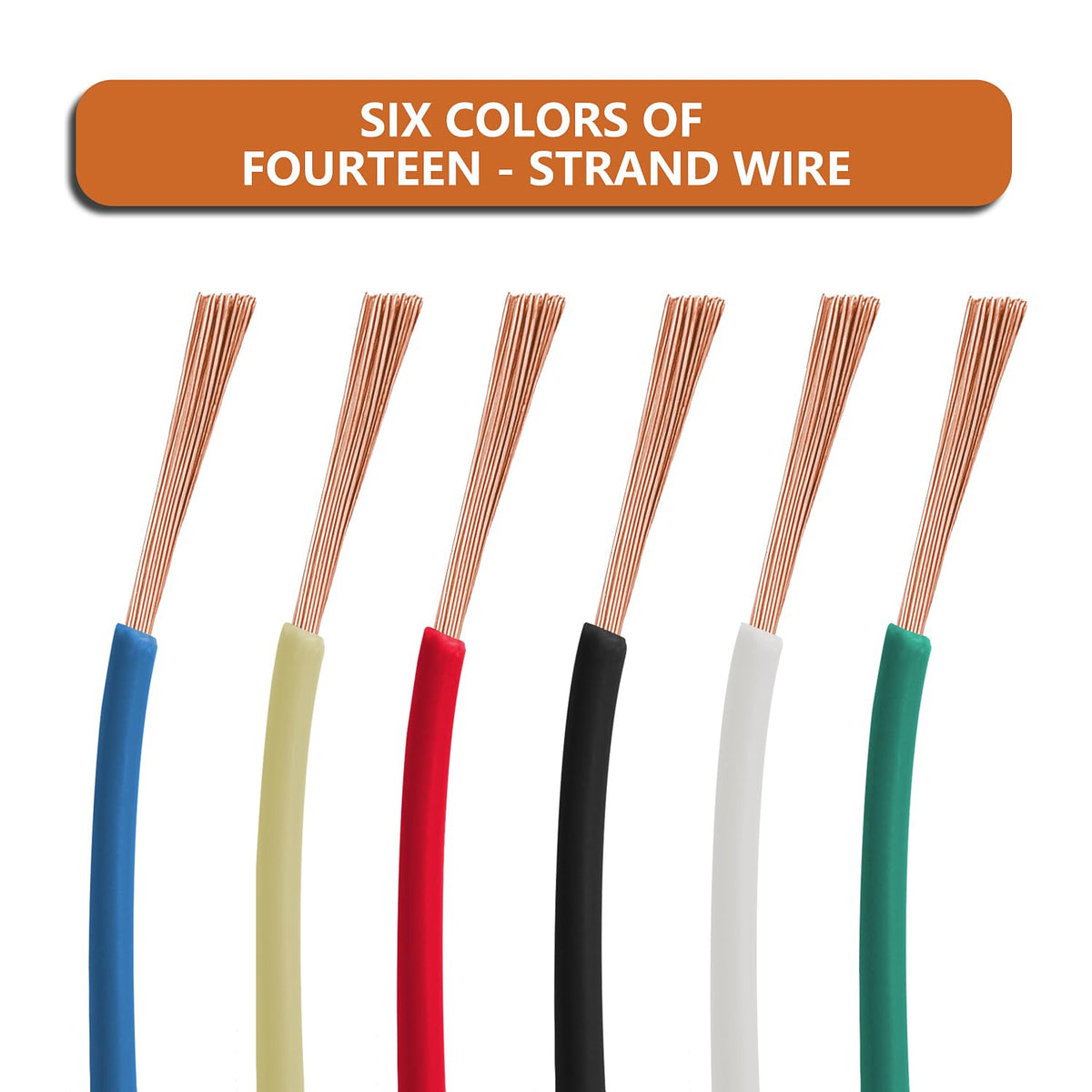 Wamarin bright color wires aid organization for car audio and home theater wiring.