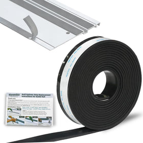 Wangenbro 118in splinter guard strip enabling seamless zero-splinter cuts on guide rails.