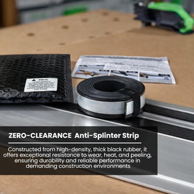 Wangenbro durable guard strip supports long-term track saw performance.