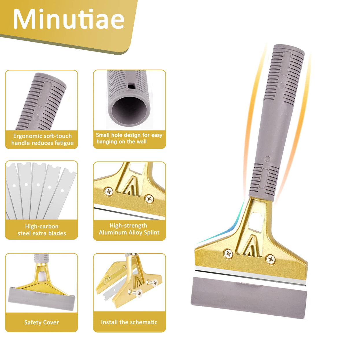 Wanguan blade with four-position holes requires compatible scraper head