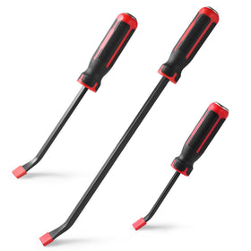 Wanlvkang pry bar set with ergonomic handles for comfortable gripping during prying tasks