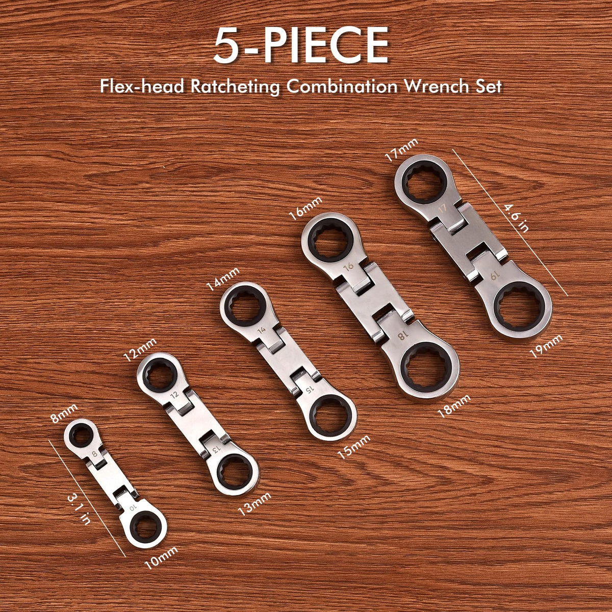 wanlvkang rotating head wrench in action for hard-to-reach bolts.