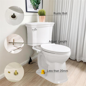 WANSHUNLMI yellow duck toilet bolt coverage protects bolts from dust and moisture