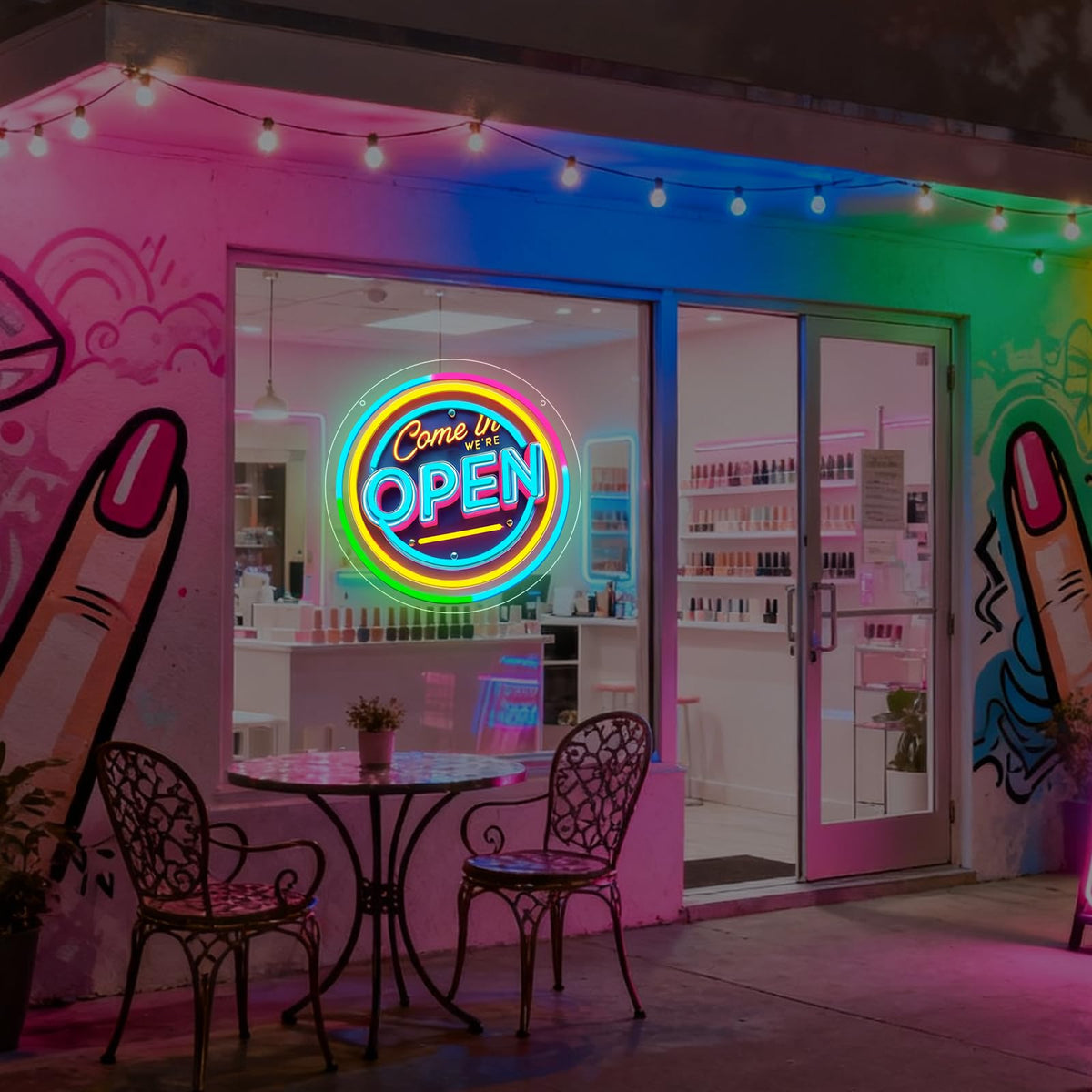 WANXUNEON neon open sign makes a great gift for celebrations.