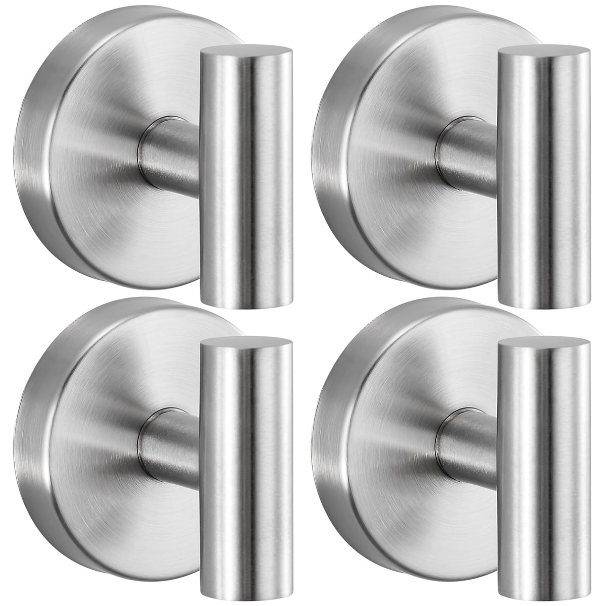 Warlve heavy-duty suction hook on glass shower door holding towels.