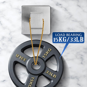 Warlve included screws and anchors for secure wall mounting.