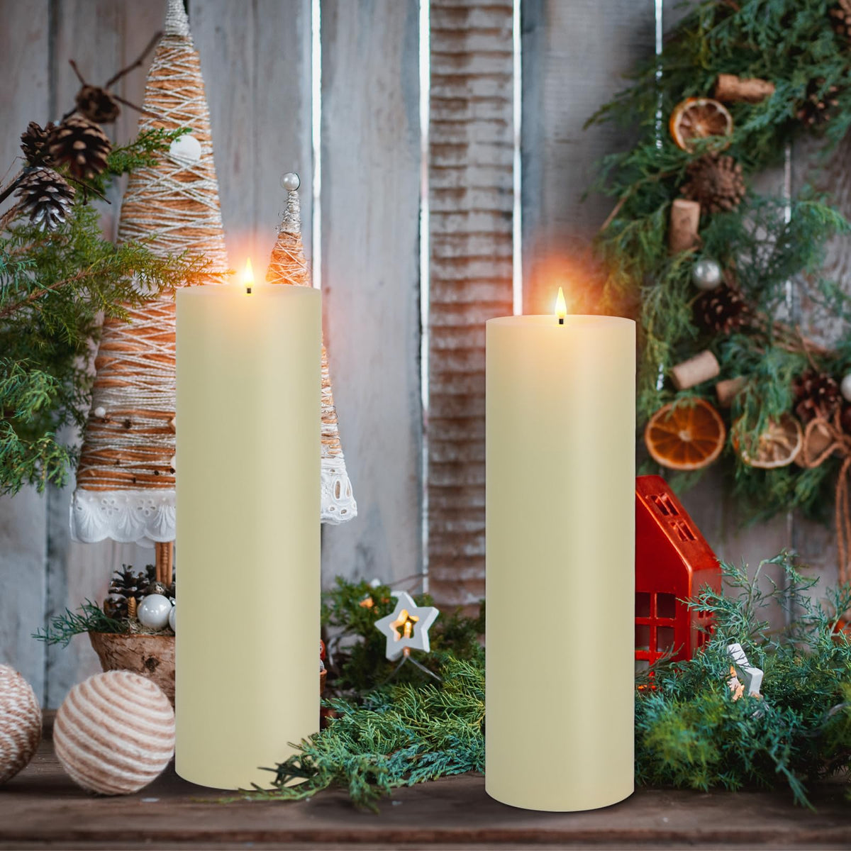 Warmhere lantern-ready candle perfect for porch or deck lighting