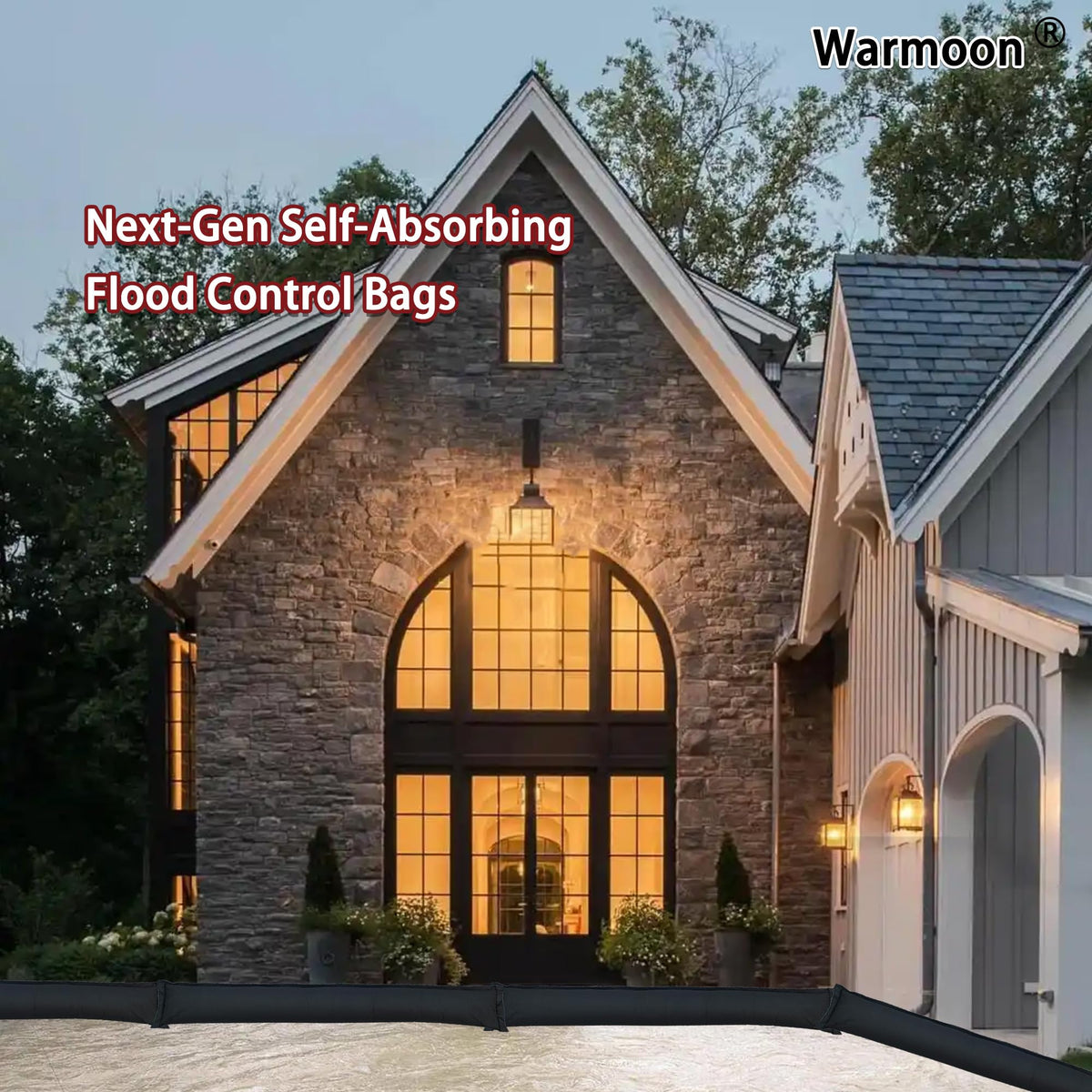 Warmoon easy deployment without sand saves time during storms.