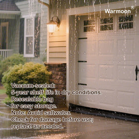 Warmoon barrier stored vacuum-sealed for five-year dry storage.