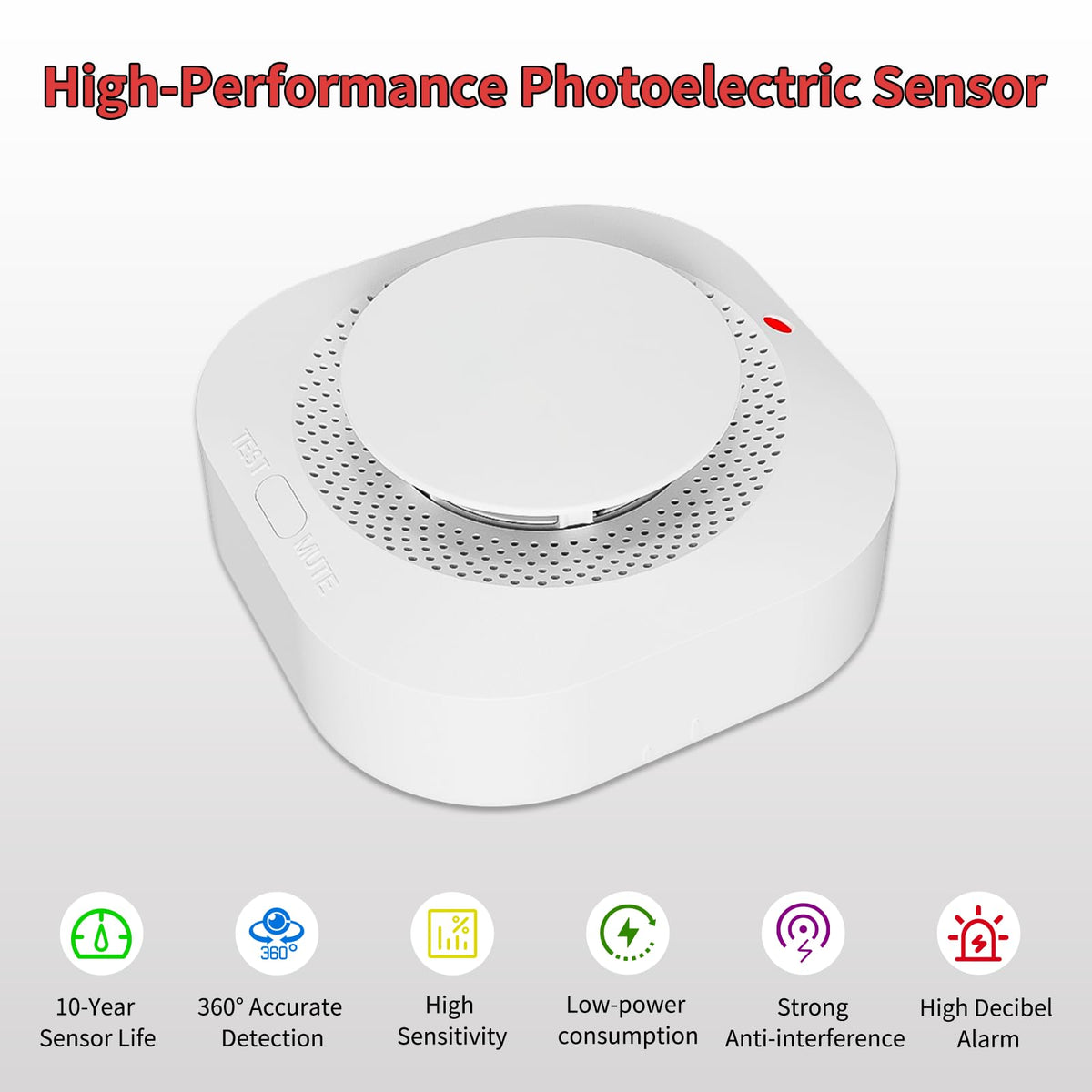 WARROXIDE test button enables easy safety checks when needed.