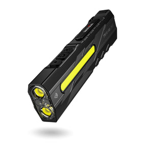 WARSUN EDC flashlight front view showing compact pocket-ready design