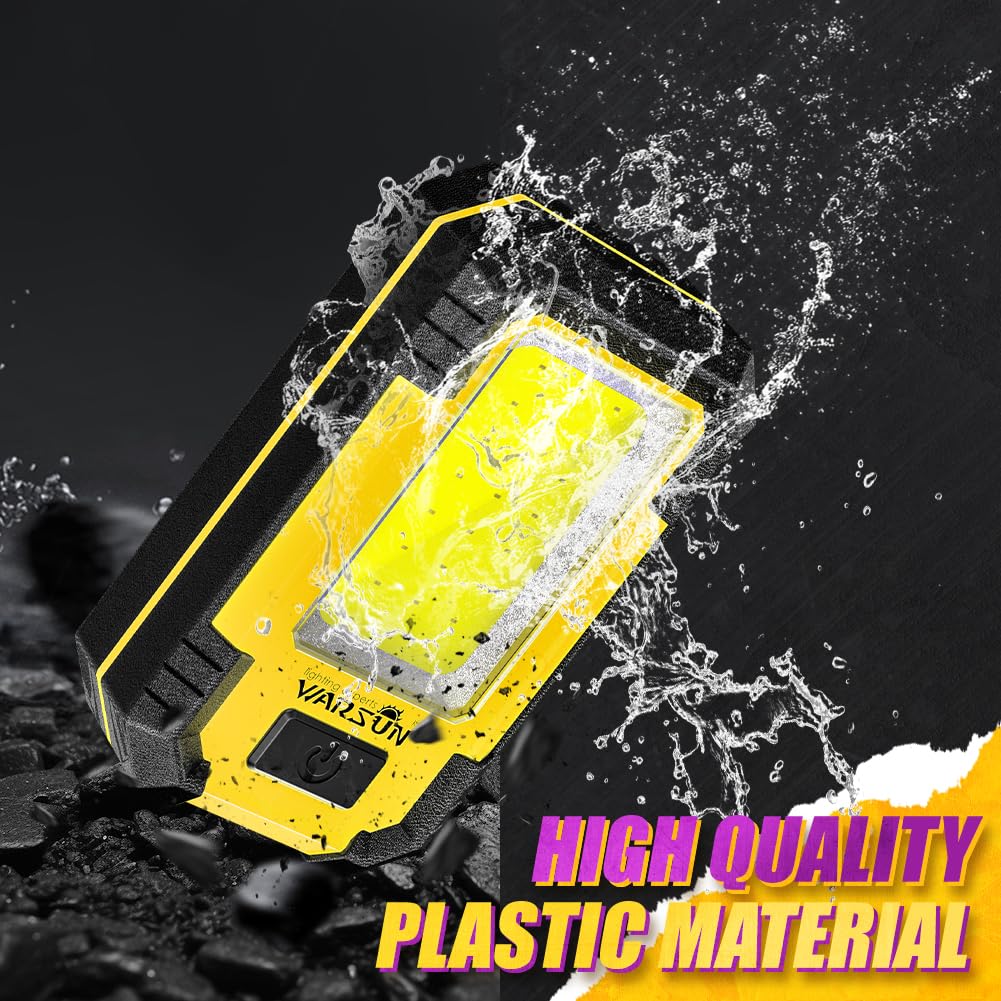 WARSUN Portable Work Light for Camping offers reliable outdoor illumination