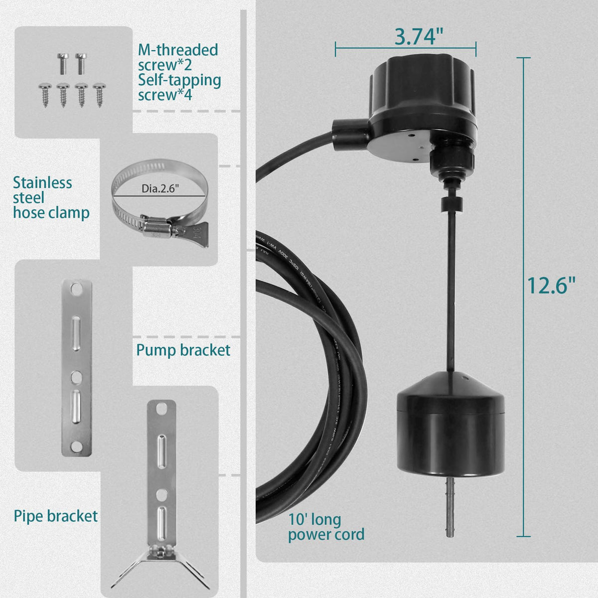 WASSERMANN two installation methods offer flexible mounting options.