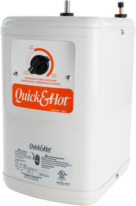 Waste King Anaheim AH-1300 exterior view showing a compact instant hot water tank for kitchens.