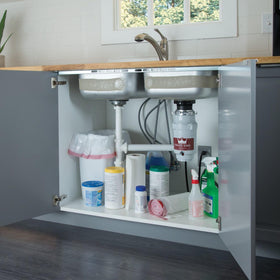 Waste King L-111 removable splashguard for easy cleaning