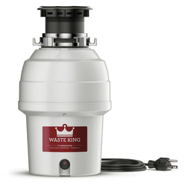 Waste King Legend 3200 compact dimensions optimize space under sink.