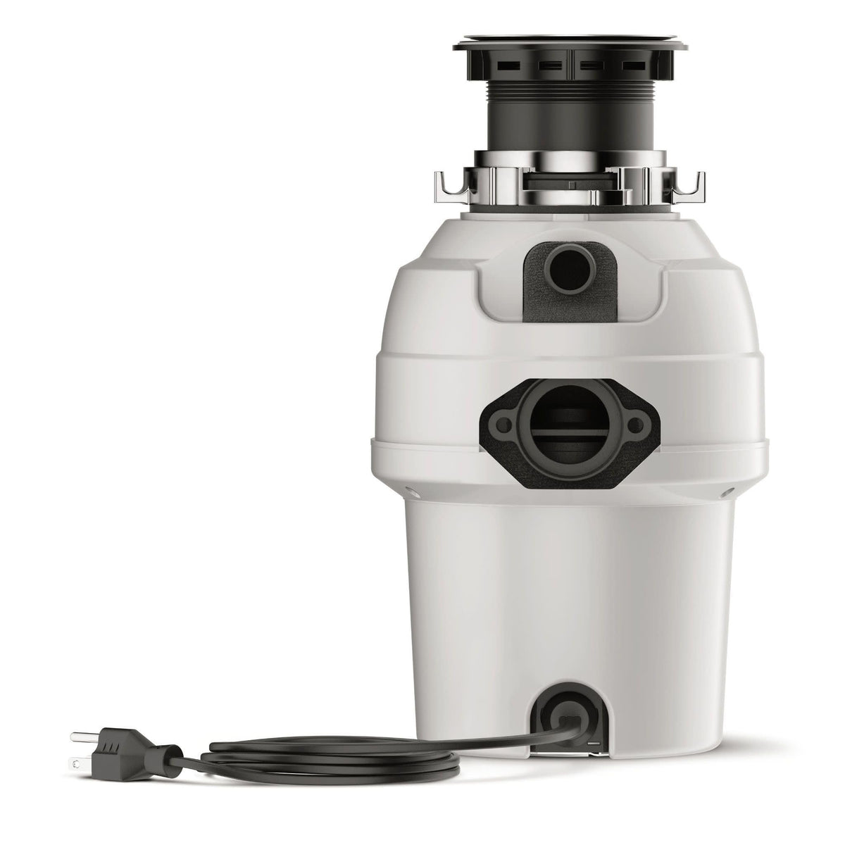 Waste King Legend 3200 pre-installed power cord for easy plug-in setup.