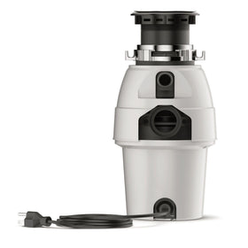 Waste King Legend 2600 front reset button simplifies reset and reuse.