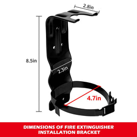 Watayo bracket back view with mounting holes for reliable wall attachment.