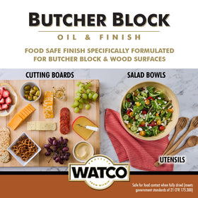 Watco dry-time-wood indicates quick touch-dry and 72-hour cure.