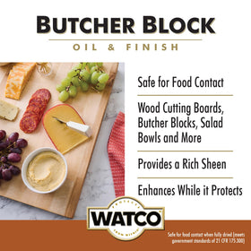 Watco rich-sheen-wood enhances natural grain with durable protection.