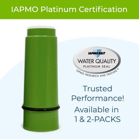 WaterChef RCSF-7 reminder decal included for scheduling filtration changes