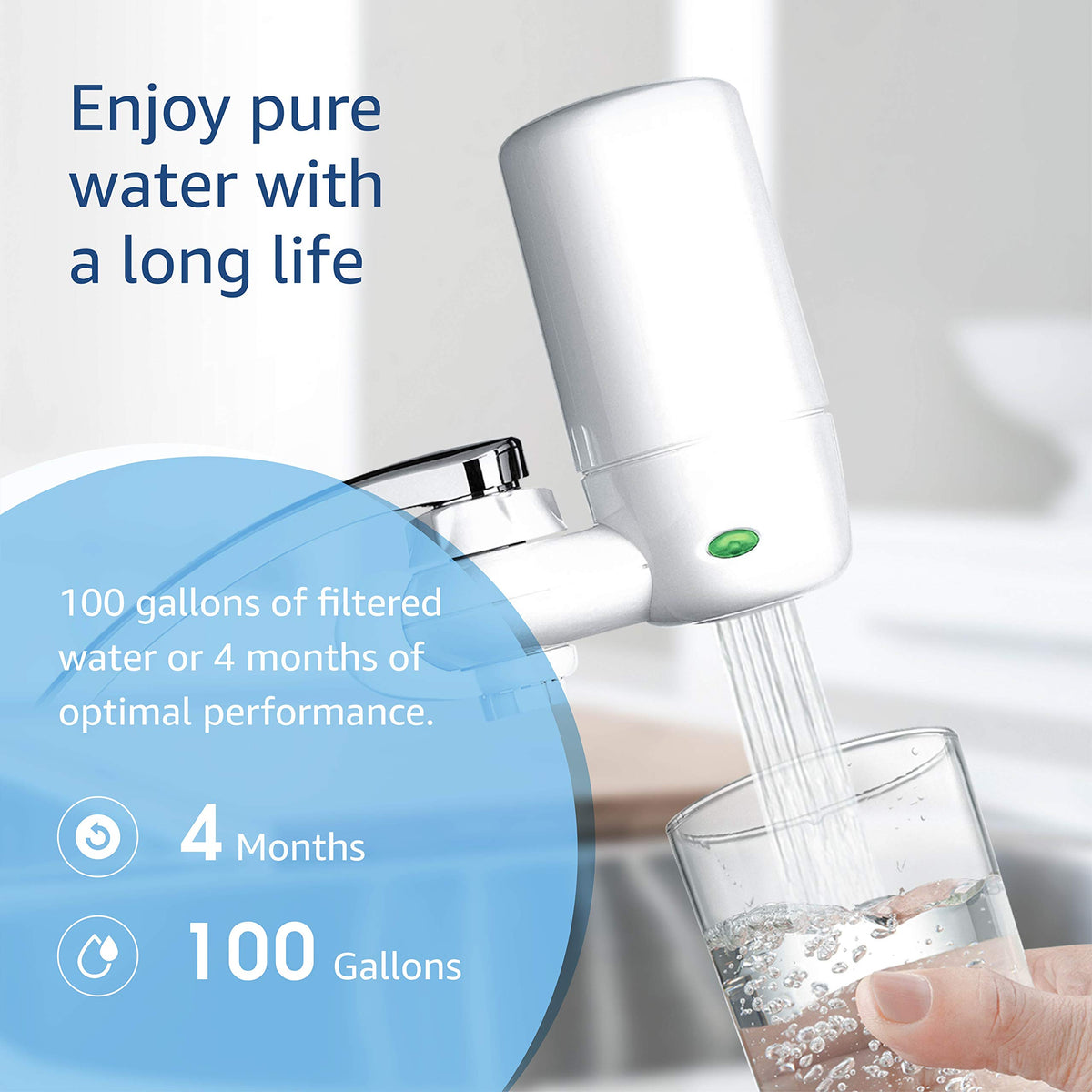 Two-pack Waterdrop 7027W filters with packaging displayed.