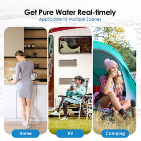 Waterdrop provides 24 7 support for filter questions and replacements.