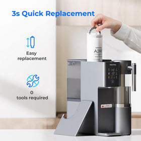 Waterdrop A2RF BPA-free materials ensure durable safe filtration.
