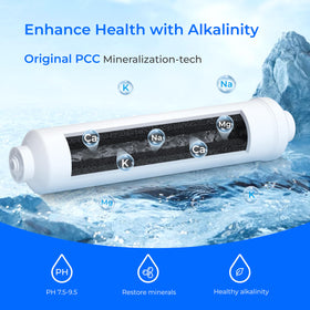 Waterdrop ALK35 undersink installation illustrates seamless RO integration.
