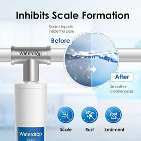 Waterdrop AP431/AP430SS 304 stainless adapter provides corrosion resistance and reliability.