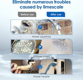 Waterdrop AP431/AP430SS 3/4 inch inlet/outlet enables high flow up to 10 GPM.