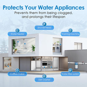Waterdrop AP810 is compatible with well and municipal water systems for versatility.