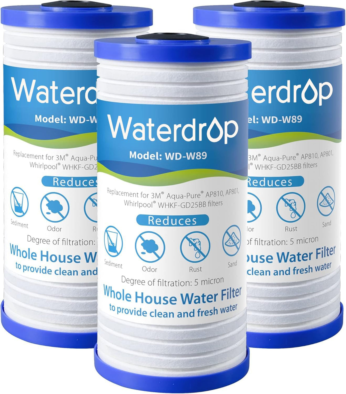Waterdrop AP810 filter housing for clean, consistent water flow.