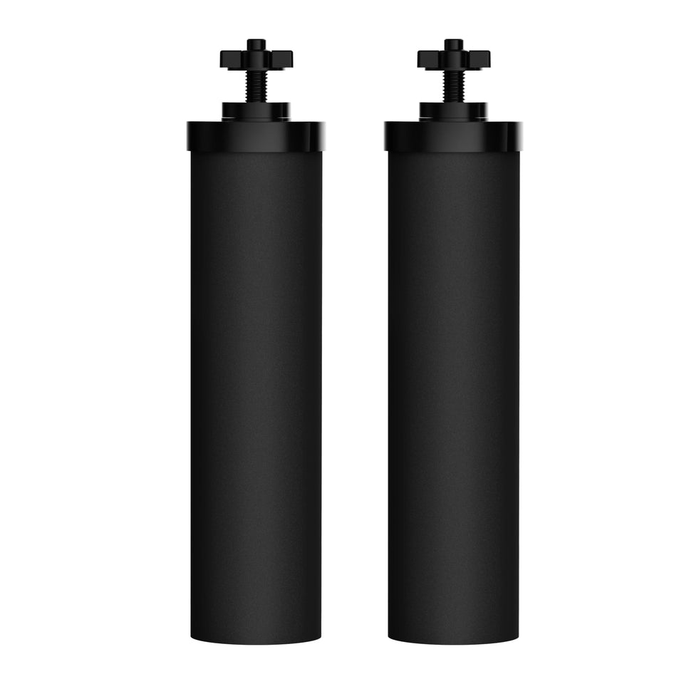 Waterdrop Black Carbon Filter for Berkey BB9-2 replacement improves taste and clarity.