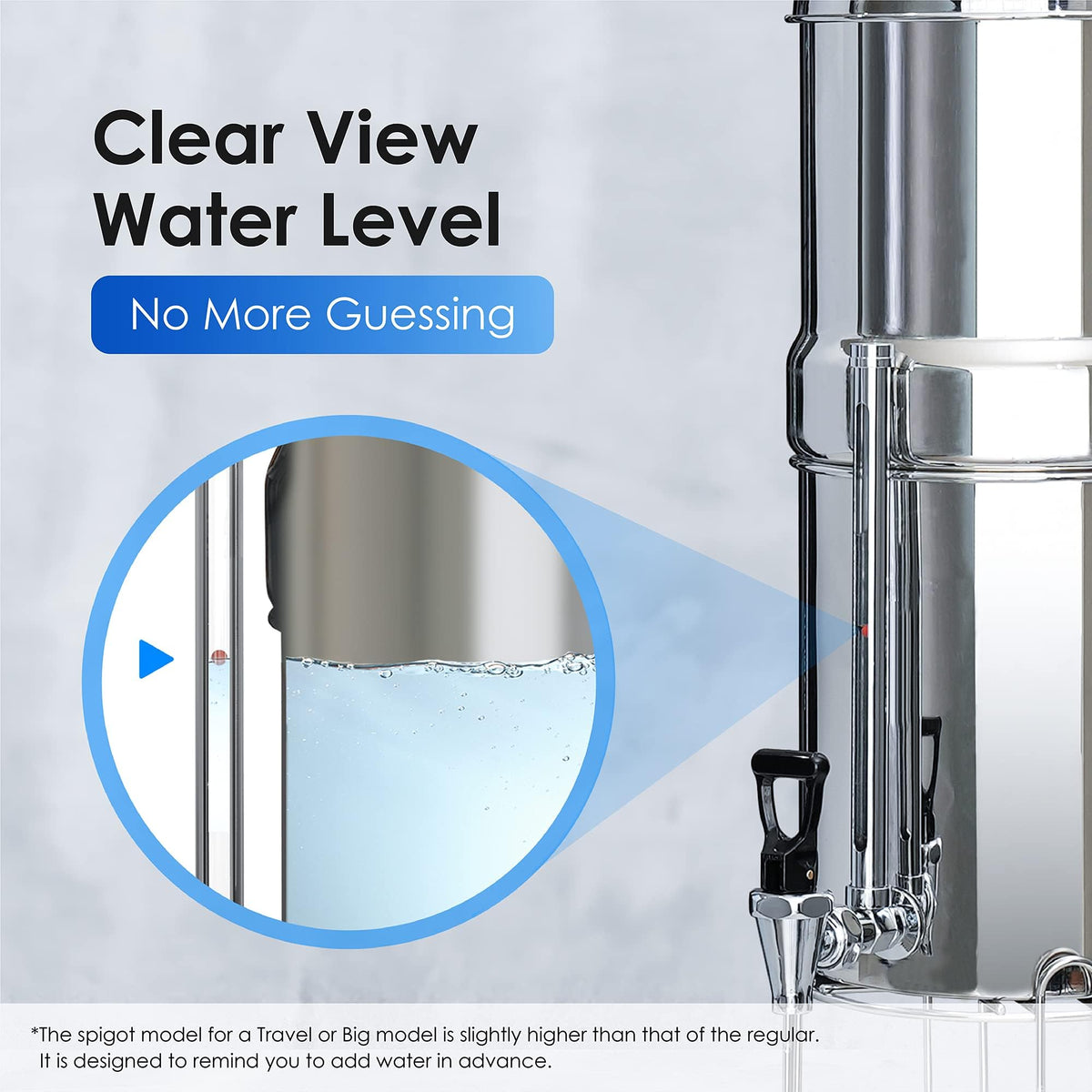 Waterdrop BS10 compatible with Berkey Travel, Big, Royal, and Imperial models.