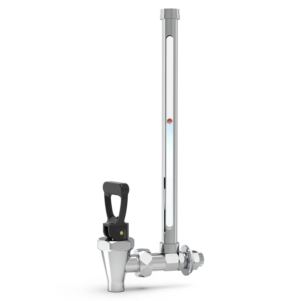 Waterdrop BS10 sight glass spigot with clear water level reading for quick checks.