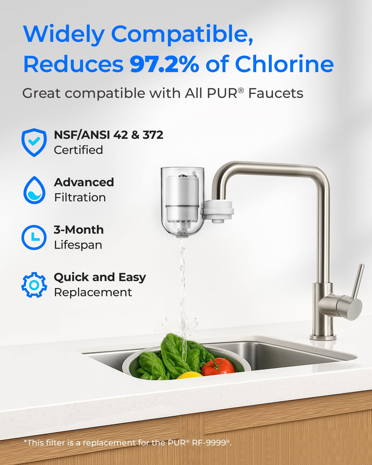 Waterdrop C08B NSF certification signals improved water quality.