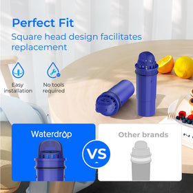 Waterdrop C10 filter using food-grade materials for reliable hydration
