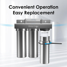Waterdrop C3 demonstrates flow up to 1.59 GPM for fast pours.