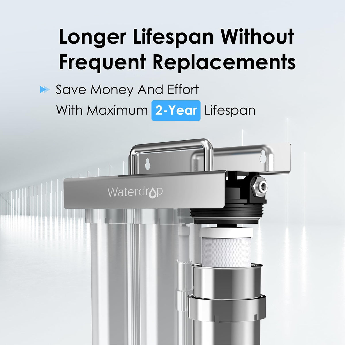 Waterdrop C3 under-sink compatibility with WD-TST-UF fits your existing system.