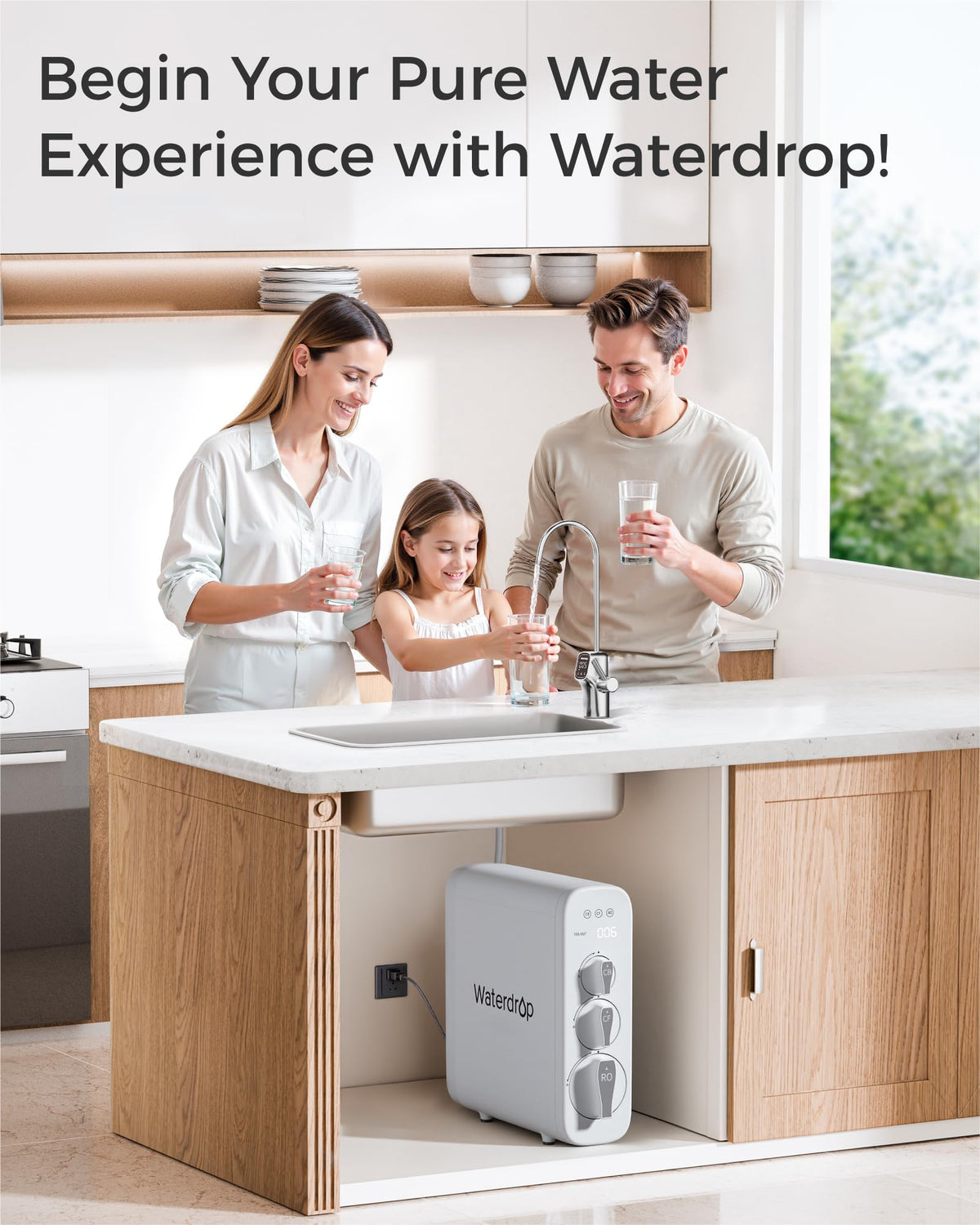 Waterdrop compatibility with G3-W, G3P600, and G3P800 RO systems