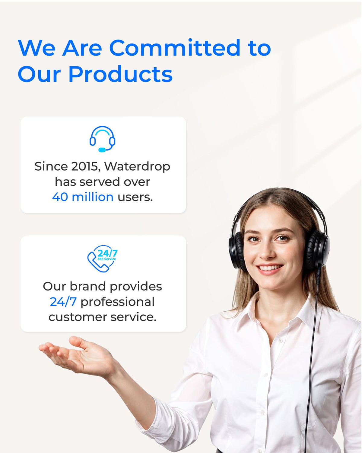 Waterdrop dedicated faucet use for purified water on demand