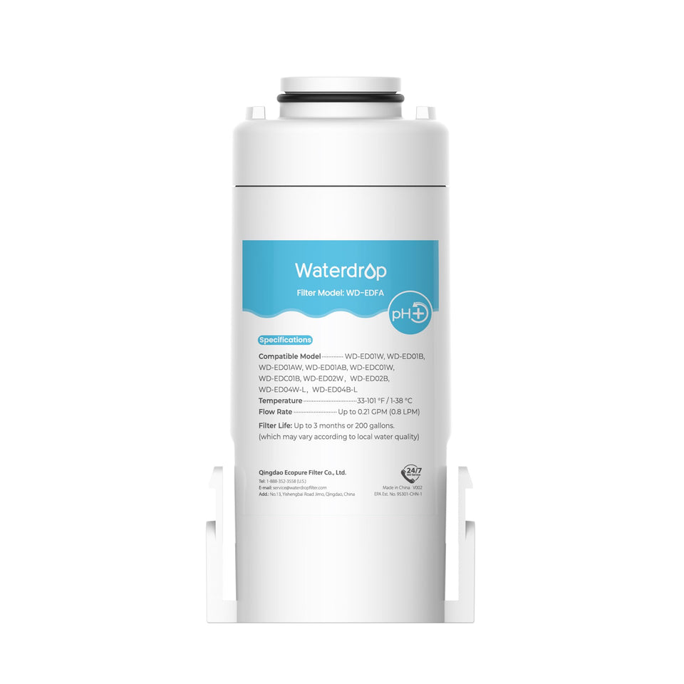 Waterdrop EDFA alkaline filter for pitcher balancing pH and taste.