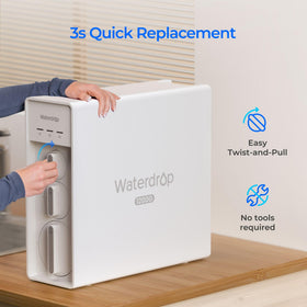 Waterdrop F1A auto shut-off during replacement for safety