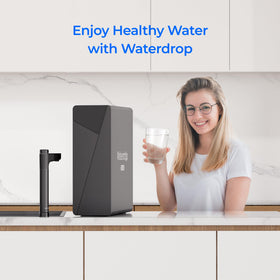 Waterdrop F2 filter suited for tankless RO setups with steady water supply.
